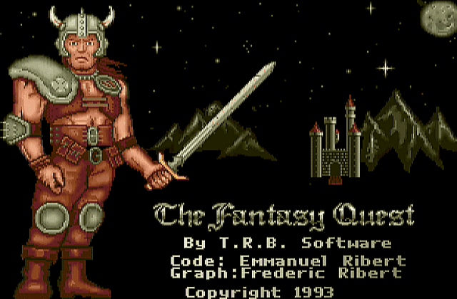 Fantasy Quest, The DOS Game