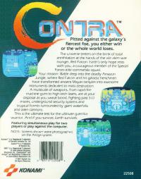 Contra Box Artwork Rear