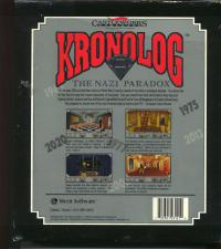 Kronolog- The Nazi Paradox Box Artwork Rear