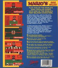 Mario's Game Gallery Box Artwork Rear