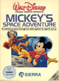 Mickey's Space Adventure Box Artwork Front