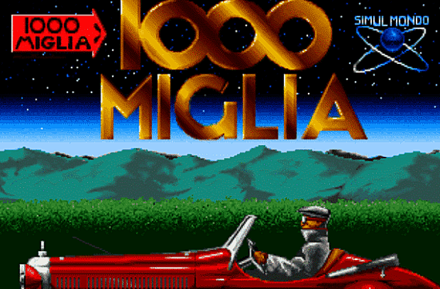 1000 Miglia DOS Game