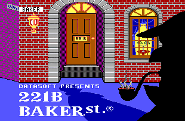 221 B Baker St. DOS Game