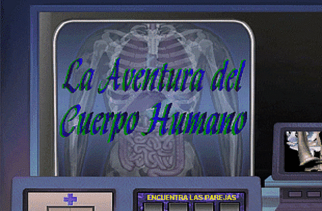 3-D Body Adventure DOS Game