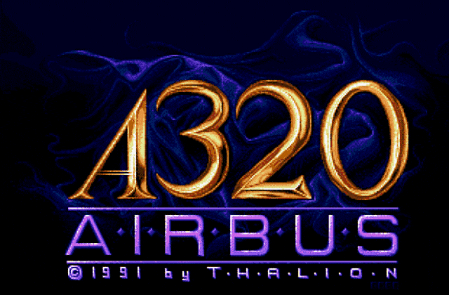 A320 Airbus (Edition Europa) DOS Game