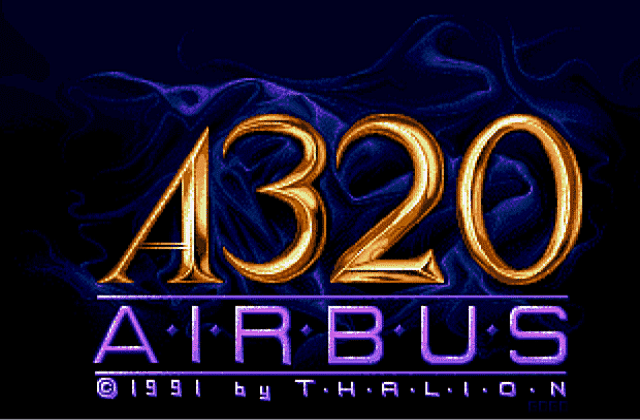 A320 Airbus (Edition USA) DOS Game