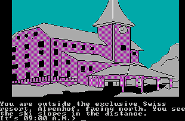 Alpine Encounter DOS Game
