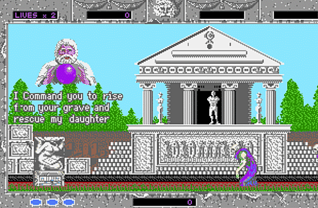 Altered Beast DOS Game