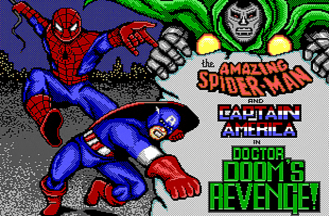Amazing Spider-Man and Captain America, The - Doctor Doom's Revenge DOS Game