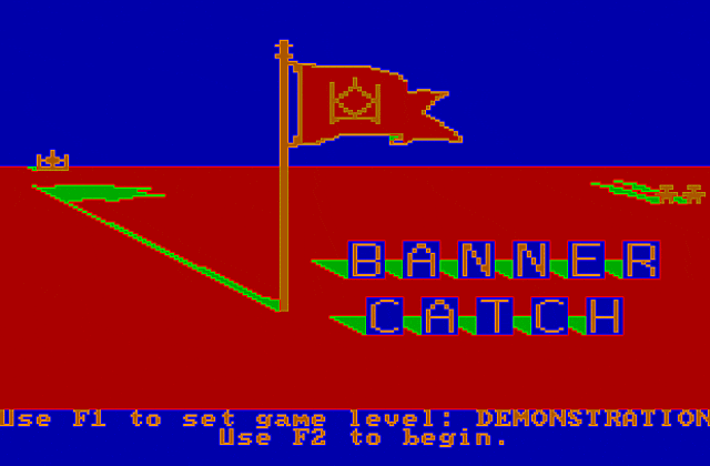 Bannercatch DOS Game