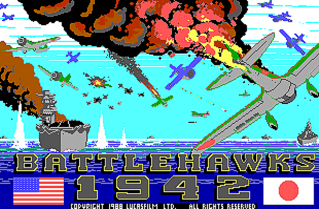 Battlehawks 1942 DOS Game