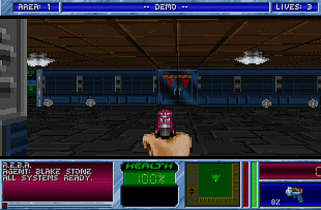 Blake Stone Planet Strike DOS Game