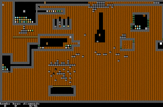 Boulder Dash 12h DOS Game