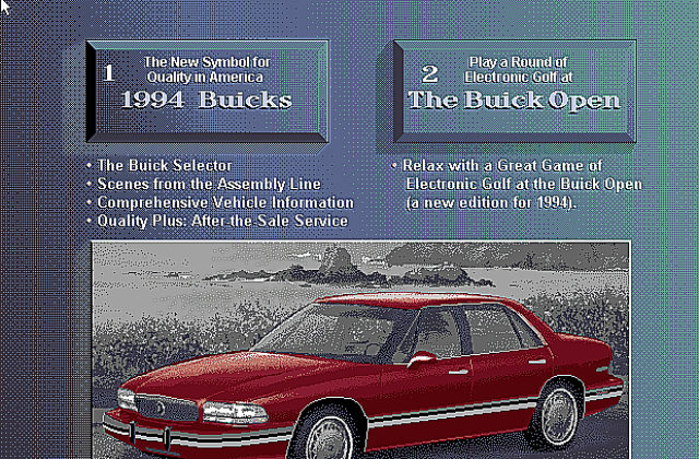 Buick Open '94 DOS Game