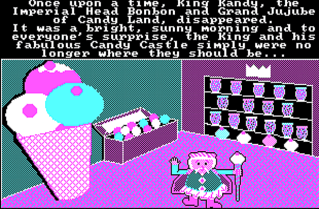 CandyLand DOS Game