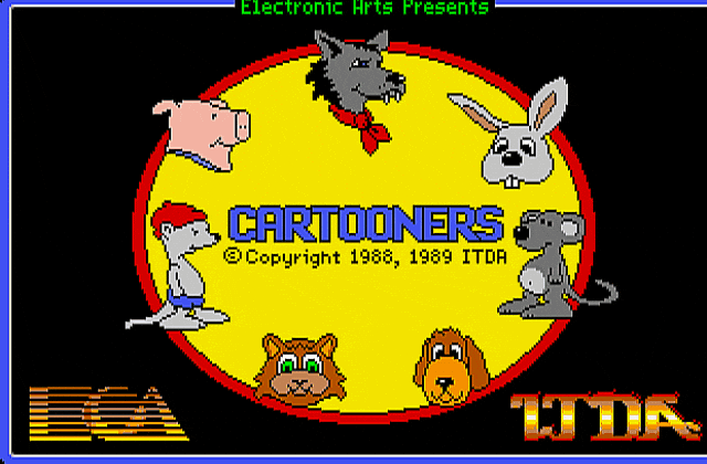 Cartooners DOS Game