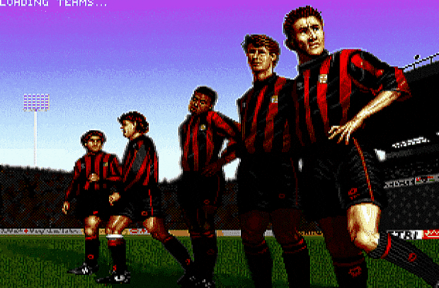 Club Soccer- The Manager DOS Game