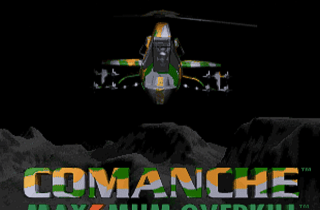 Comanche- Maximum Overkill DOS Game