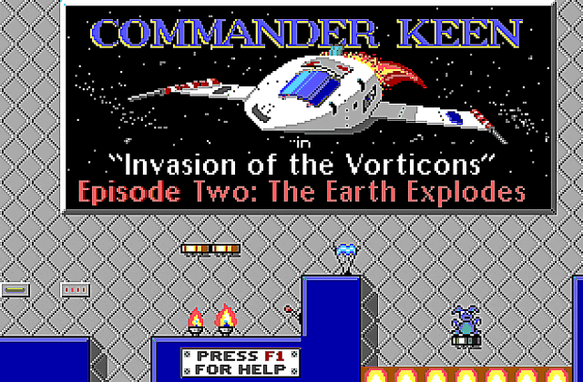 Commander Keen 2 The Earth Explodes DOS Game