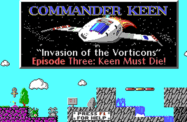 Commander Keen 3 Keen Must Die DOS Game