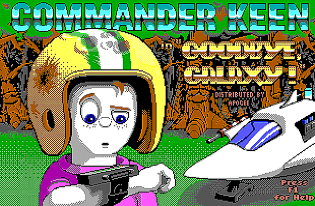 Commander Keen 4 DOS Game