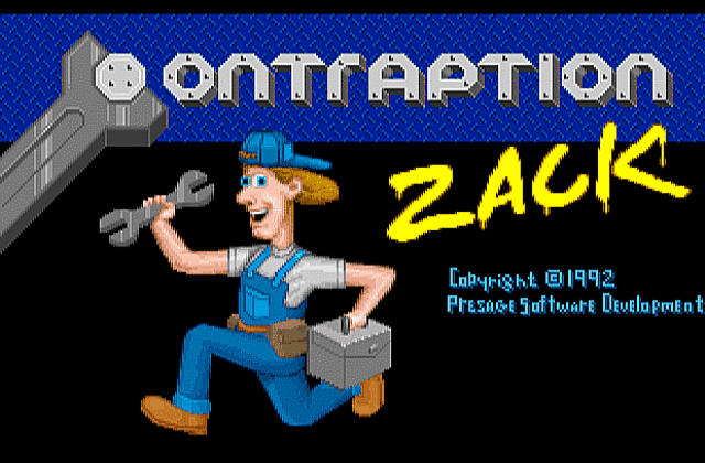 Contraption Zack DOS Game
