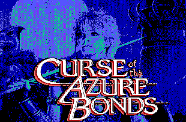 Curse of the Azure Bonds DOS Game