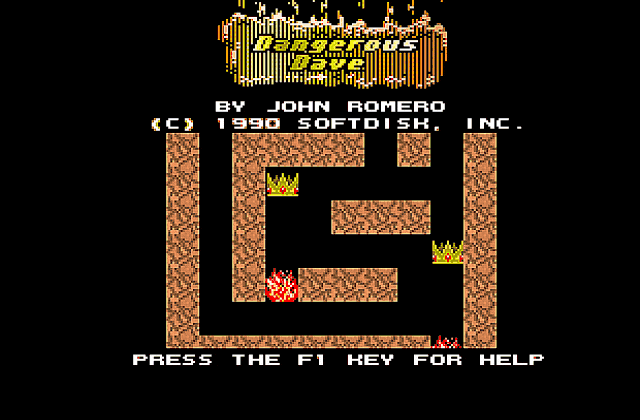 Dangerous Dave DOS Game