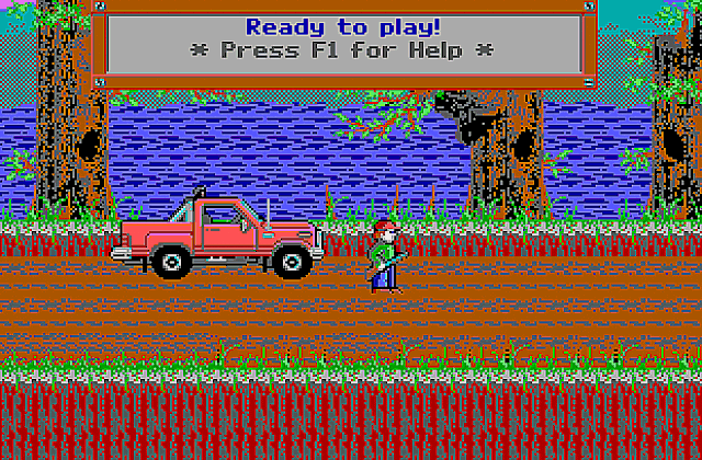 Dangerous Dave's Risky Rescue DOS Game