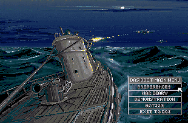 Das Boot- German U-Boat Simulation DOS Game