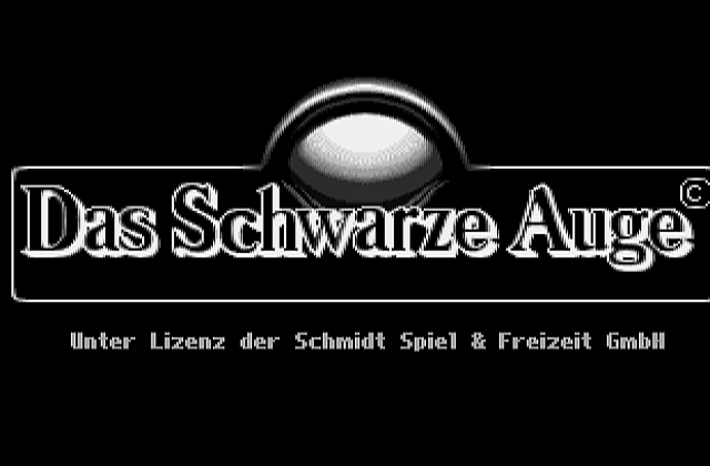 Das Schwarze Auge- Die Schicksalsklinge DOS Game