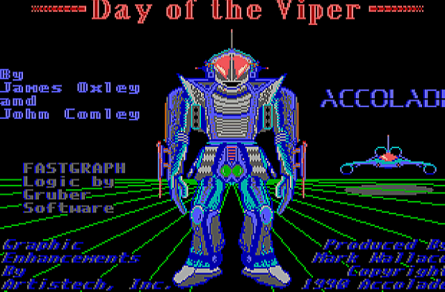 Day of the Viper DOS Game