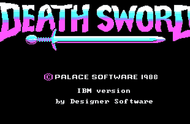 Death Sword DOS Game