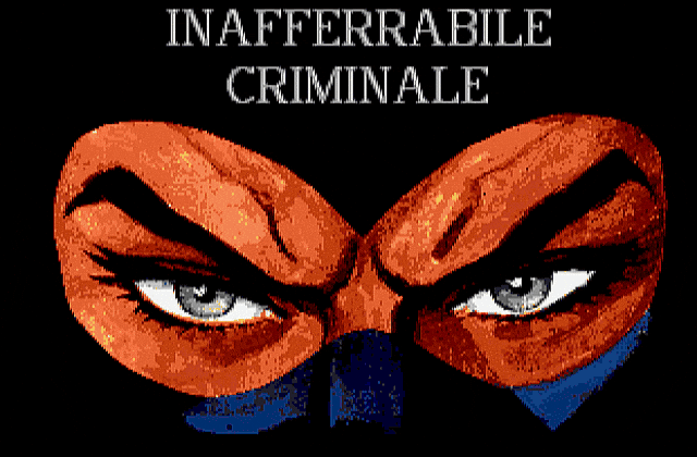 Diabolik 01 - Inafferrabile Criminale DOS Game