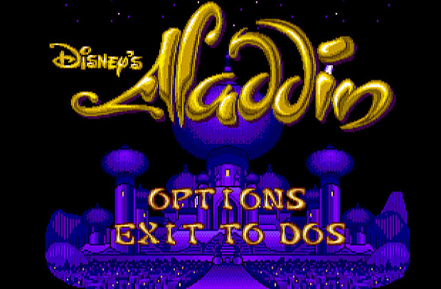 Disney's Aladdin DOS Game
