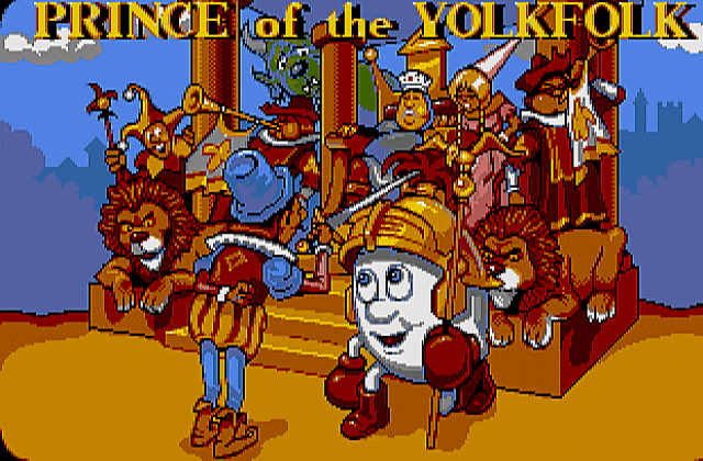 Dizzy- Prince of the Yolkfolk DOS Game