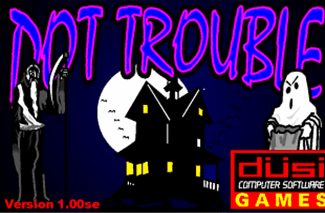 Dot Trouble DOS Game
