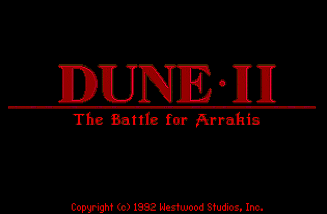 Dune II- The Battle for Arrakis DOS Game
