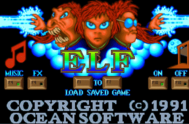 Elf DOS Game