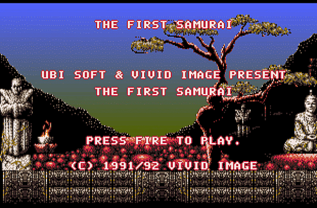 First Samurai DOS Game