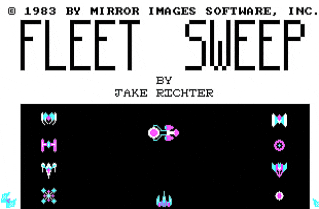 Fleet Sweep DOS Game