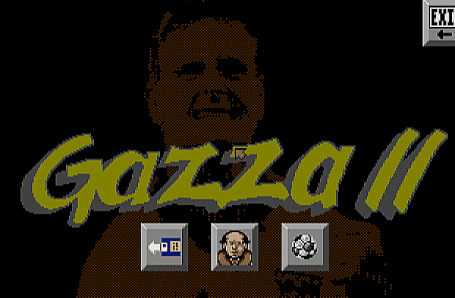 Gazza II DOS Game