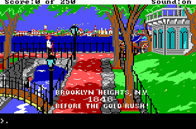 Gold Rush DOS Game