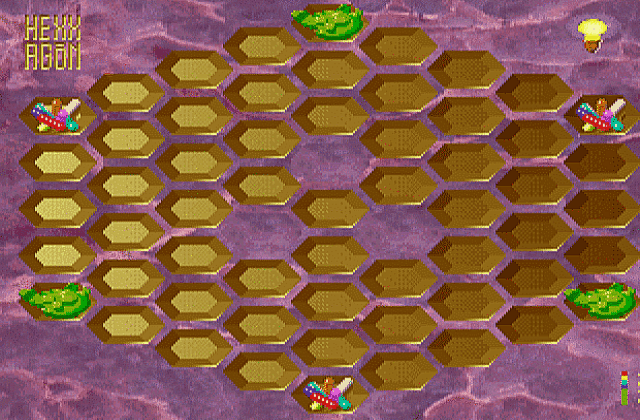 Hexagon 2 DOS Game