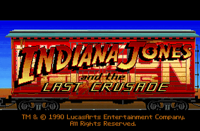 Indiana Jones and the Last Crusade- The Graphic Adventure (VGA) DOS Game