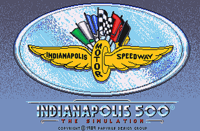 Indianapolis 500 DOS Game