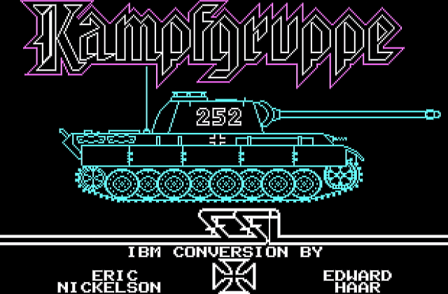 Kampfgruppe DOS Game