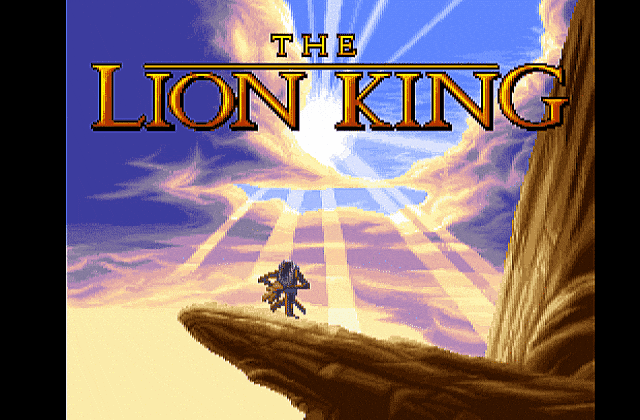 Lion King, The Demo DOS Game