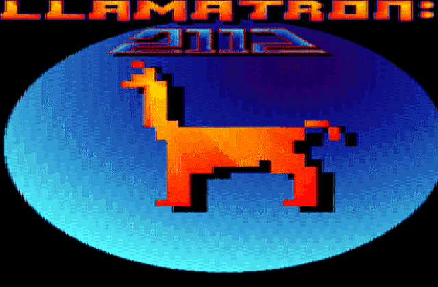 Llamatron- 2112 DOS Game
