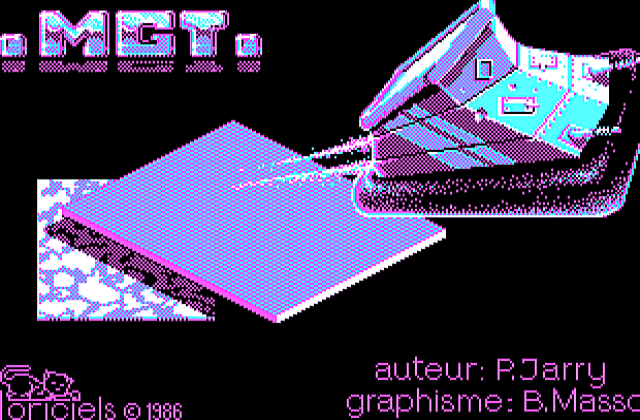 MGT- Magnetik Tank DOS Game